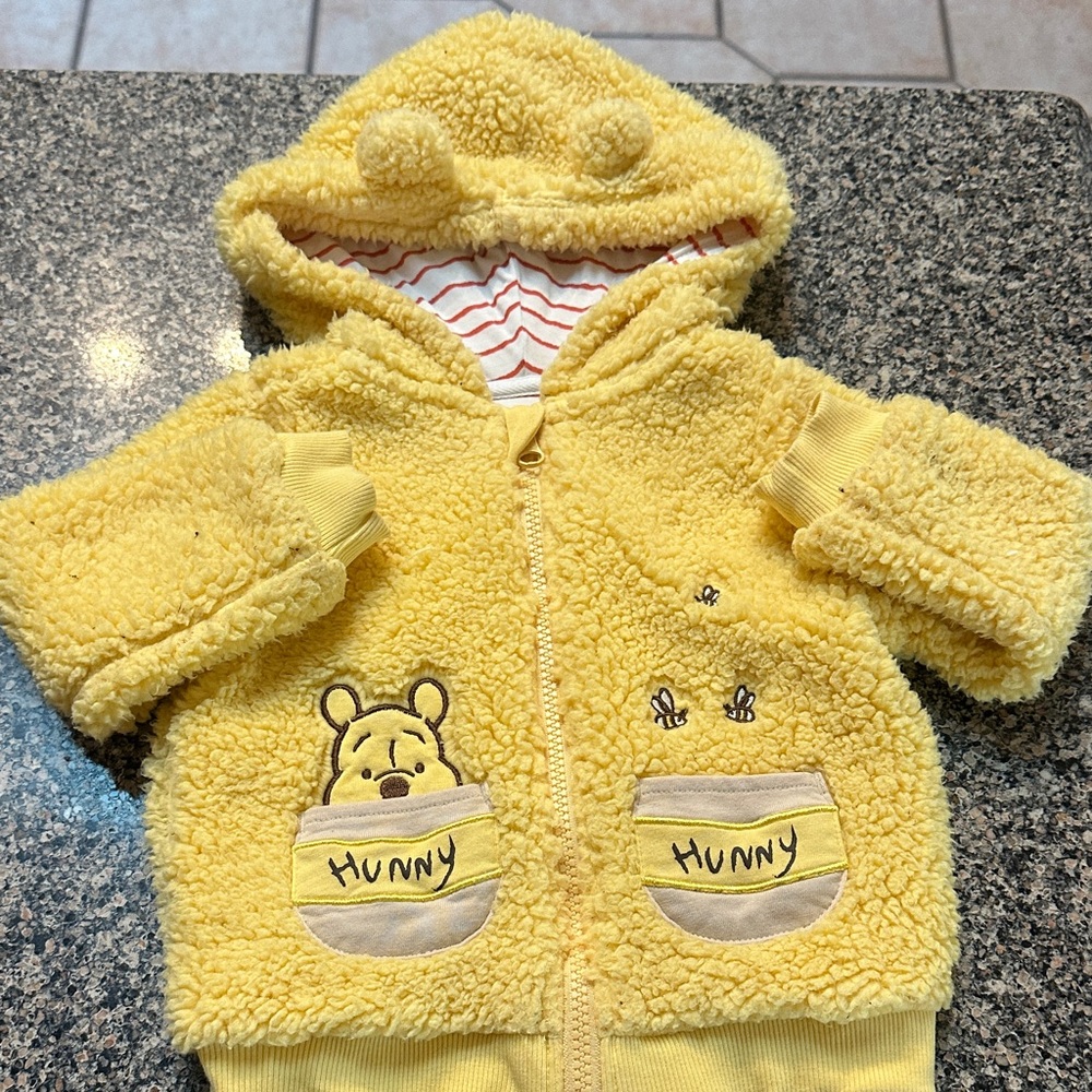 Little Sleepies Pooh bear Jacket